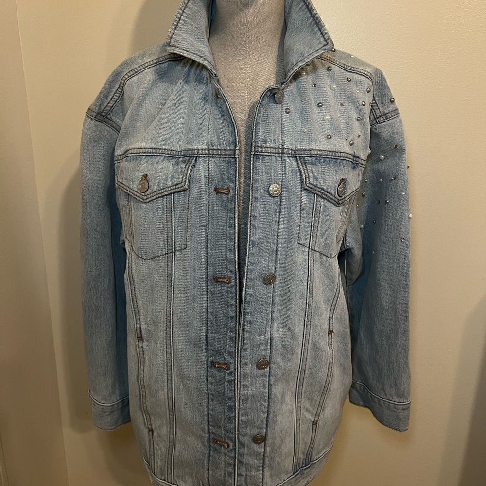 Express Denim Jacket. Size XS/S Great Condition
